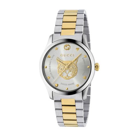 gucci silver women's watch|Gucci bezel watches for women.